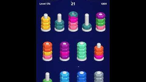 Sort Nuts Level 171 - 180 Walkthrough | PuzzleChallenge ✔️