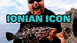Shore jigging in Kalamata Greece