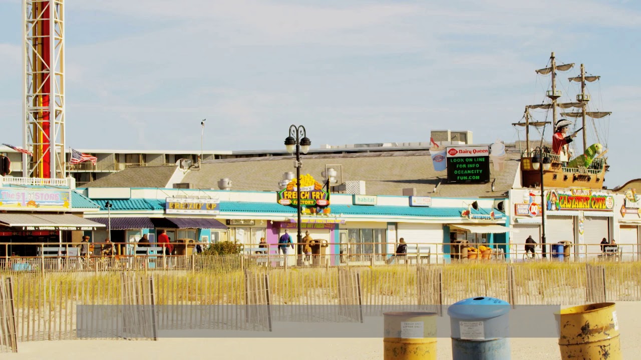 Ocean City Beach Boardwalk | Ocean City, NJ