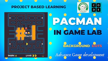 Advance Game Development | Session #14 | Pacman Game part 1 BACKGROUND DOTS | Project based learning