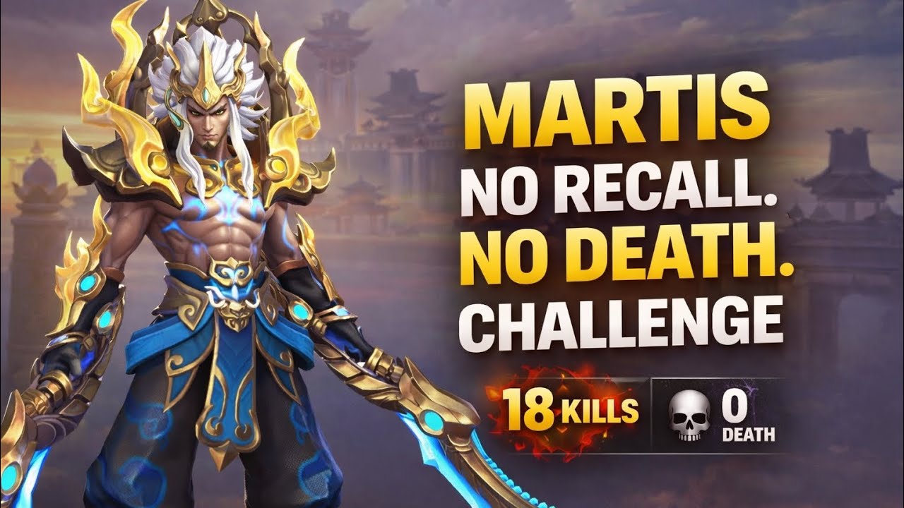 No Death. ❌ No Recall. 🔁 Hyper Martis with 18 Kills ⚔️🔥 | SUN SERIO ||