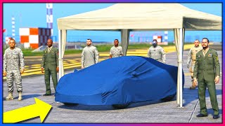 Stealing a TOP SECRET Military Supercar!! (GTA 5 Mods)