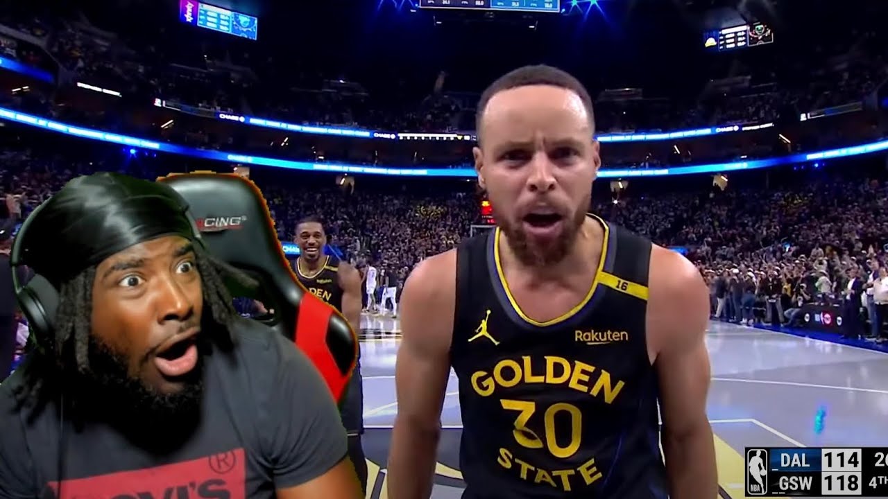 OMGG!! CURRY GOES CRAZY ON KLAY! "Golden State Warriors vs Dallas Mavericks Highlights" REACTION!