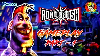 ROAD RASH PC GAMEPLAY || PART - 1 || CLASSICS || GAMER ARYAN screenshot 2