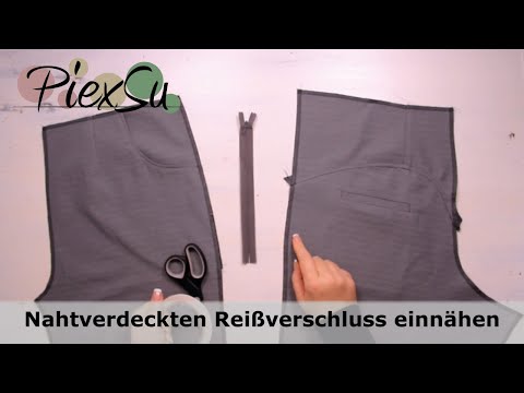 How to Sew an Invisible Zipper | PiexSu