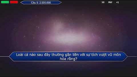 Ai Là Triệu Phú (Phiên bản 7) - Powerpoint (P1)