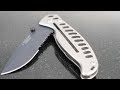 Camillus EDC 6.75" Folding Knife, Silver (19166)