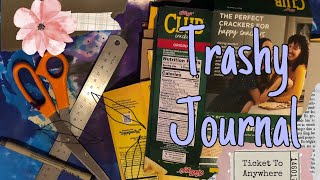 Trash Journal/ Junk Journal with me    Part 1