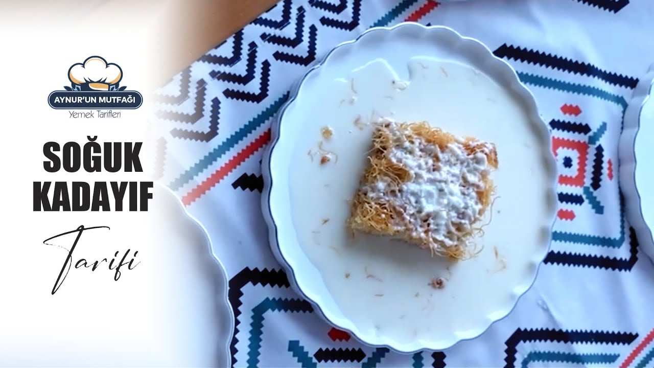 Soğuk Kadayıf Tatlısı - Çıtır Çıtır Bol Sütlü #kadayıf #pratiktarifler #food #recipe #yemek #keşfet