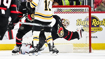 SAVE OF THE YEAR from Ullmark?!?!?! 🤯😱🚫