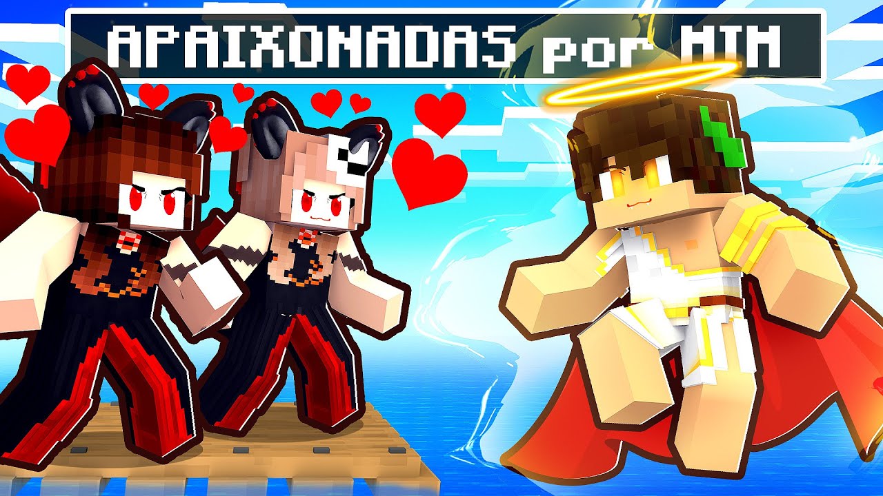 LOBAS VAMPIRAS APAIXONADAS por MIM em UMA JANGUADA no Minecraft