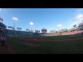 First Pitch At Fenway