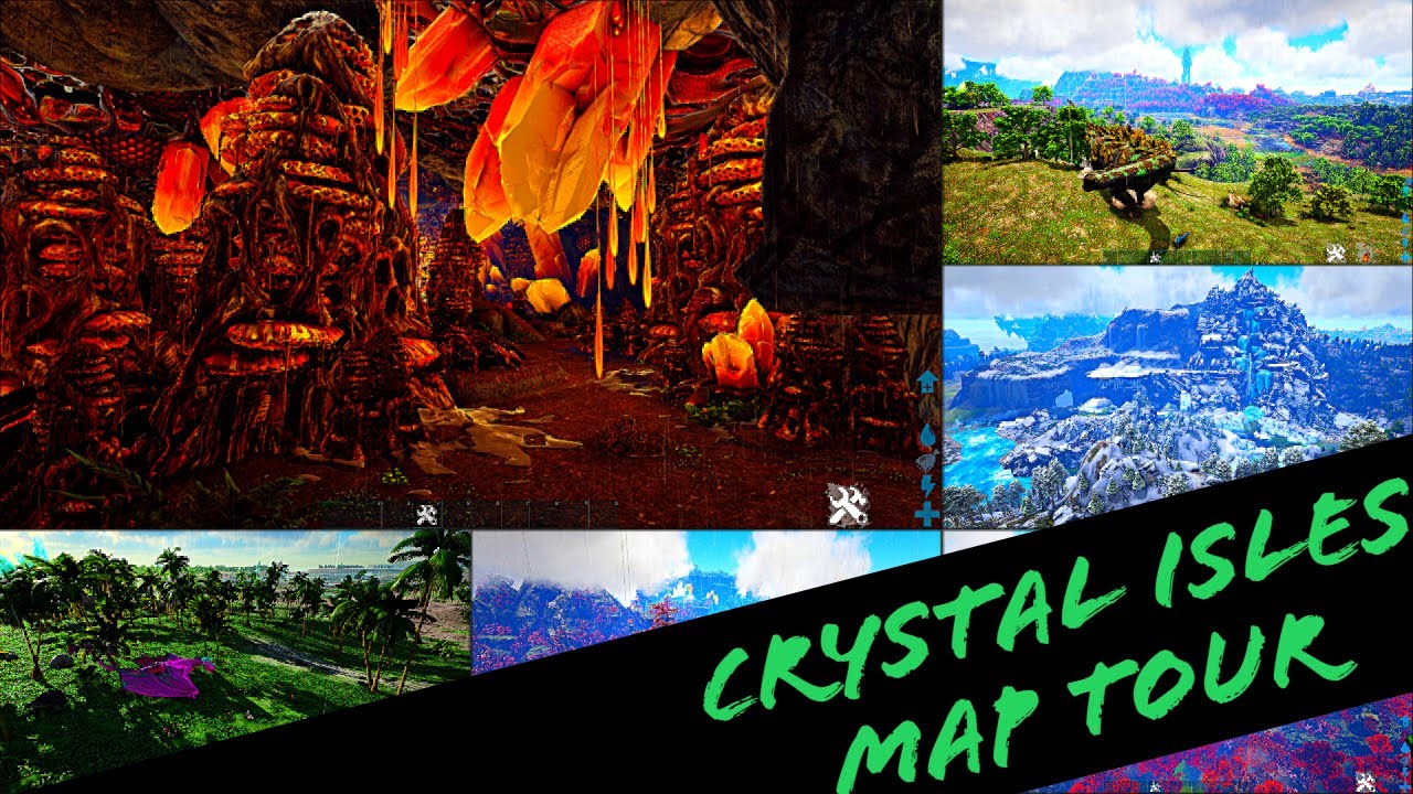 Crystal Isles Map Tour Youtube