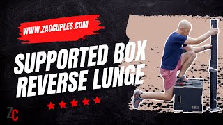 Supported Box Reverse Lunge