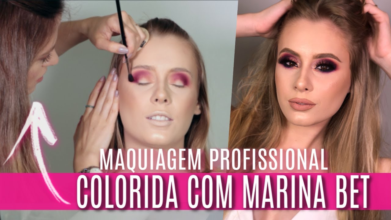 ESFUMADO PERFEITO maquiagem colorida com Marina Bet | Amanda Pastore