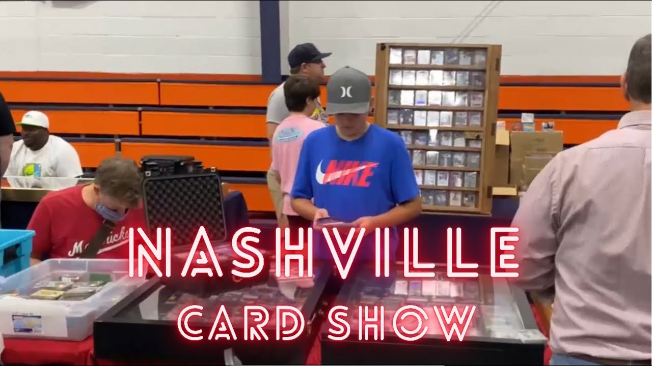 Nashville Card Show Vlog!! Big Trades, and Pickups 😱🔥 YouTube