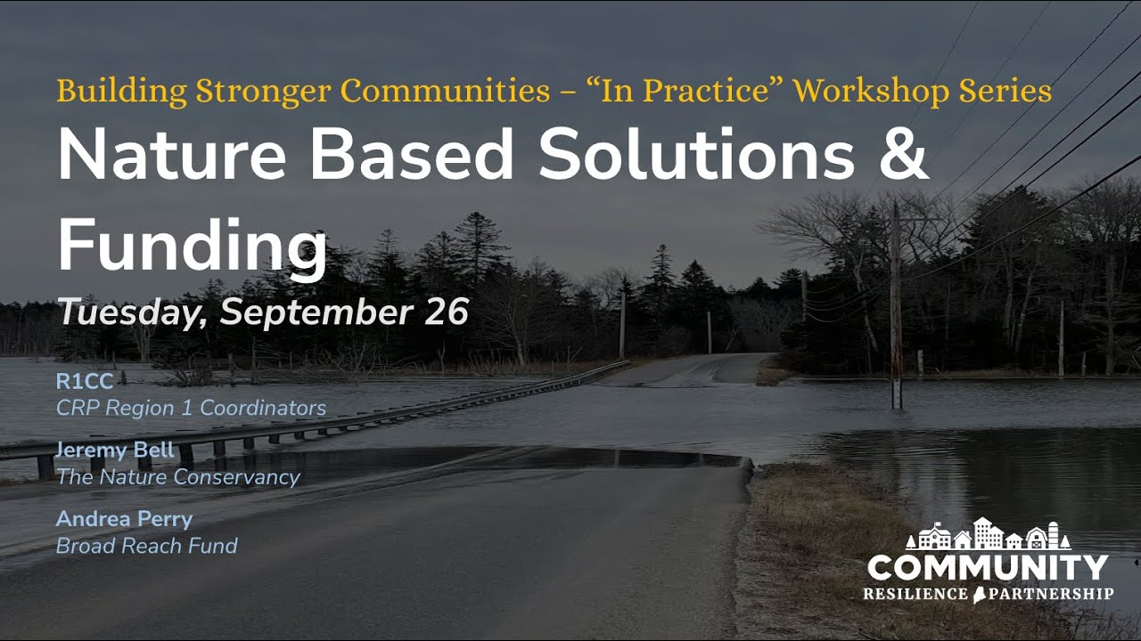 Nature Based Solutions & Funding