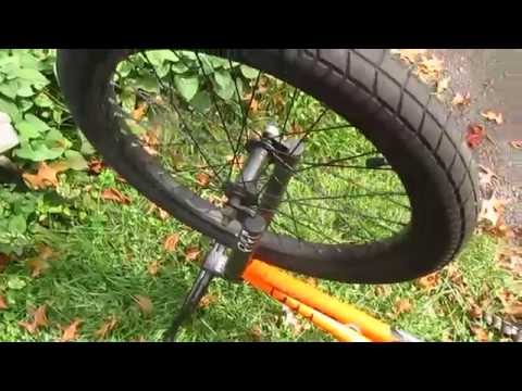 How to REMOVE the AXLE PEGS from a BMX BIKE!