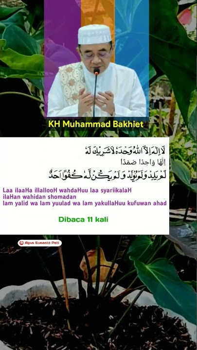 Dzikir Dari ROSULULLOH. Baca 11 Kali Dapat Pahala 2 Juta Kebaikan