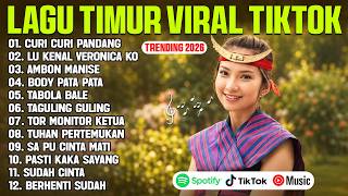LAGU TIMUR VIRAL TIKTOK TERBARU 2026 (LIRIK) CURI CURI PANDANG - LU KENAL VERONICA KO - AMBON MANISE