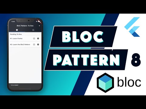 Flutter BloC Pattern Tutorial with flutter_bloc 8 - What is the BloC Pattern?