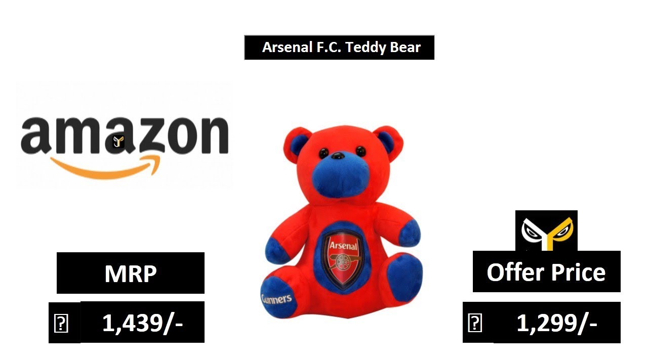 arsenal teddy bear