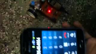 cell phone controlled robot using DTMF
