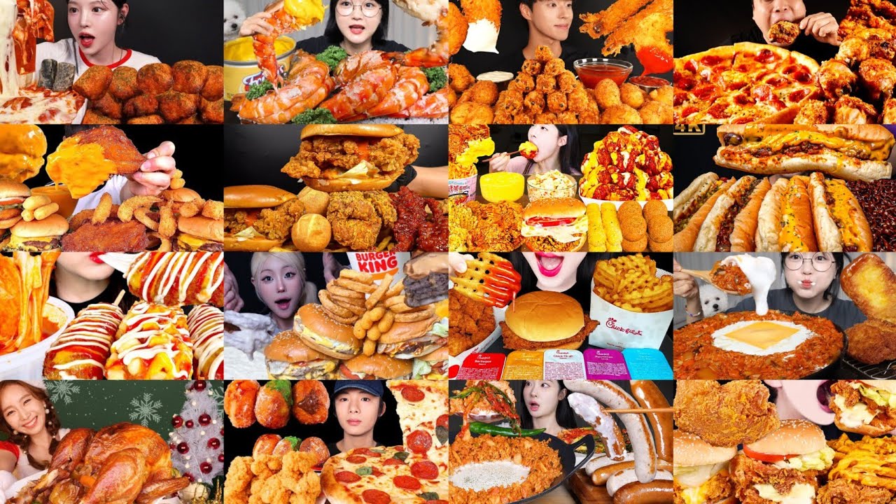 2× SPEED EATING SOUND | 2 vidéo in 1| BEST KOREAN MUKBANG COMPILATION | ASMR MUKBANG | SPEED MUKBANG