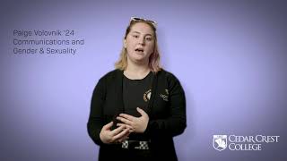 You are brought into the conversation - Paige Volovnik Cedar Crest College '24