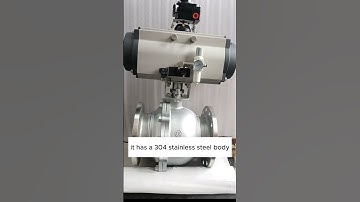 Pneumatic Stainless Steel Flanged Ball Valve, Air Valve factory