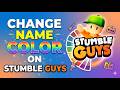 Stand Out With Colored Names On Stumble Guys