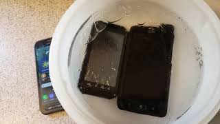 Sonim XP8 vs. freezer