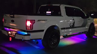 LOWGLOW Kit #lowglow #underglow #fordf150 #ledlights #ford #captainjacksparrow #led #skeleton