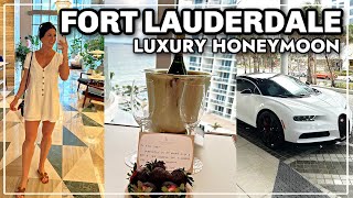 FORT LAUDERDALE FLORIDA☀️ | Luxury Honeymoon at the Four Seasons + airline lost my bag!!