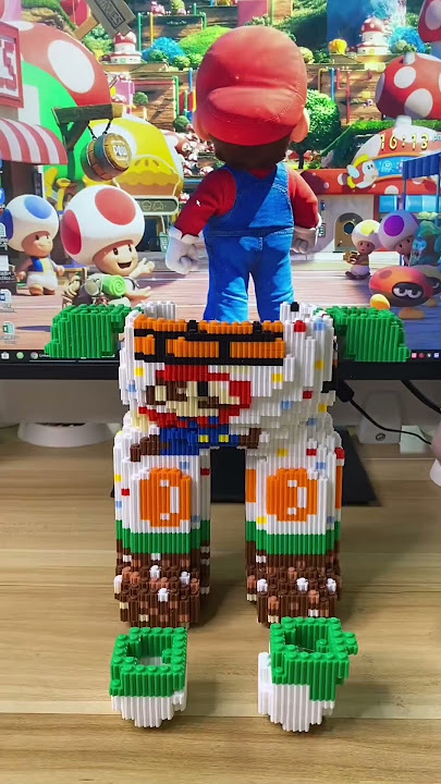 Super Mario Bear: Decoration, Gift & Building Block #neacole #buildingblocks #fok
