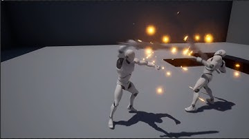 Unreal Engine: Blocking & Parry Test