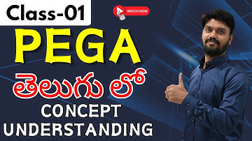 Pega Training in తెలుగు - New Batch in TELUGU from Feb 27th 11 AM | Concept Understanding | Class 01