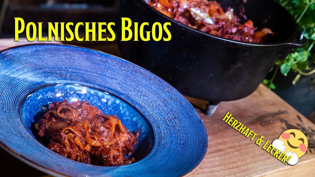 Rezept für Bigos – Polnischer Krauttopf aus dem Dutch Oven - YouTube