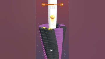 Stack Ball Level 223 🔥⚡ #shorts