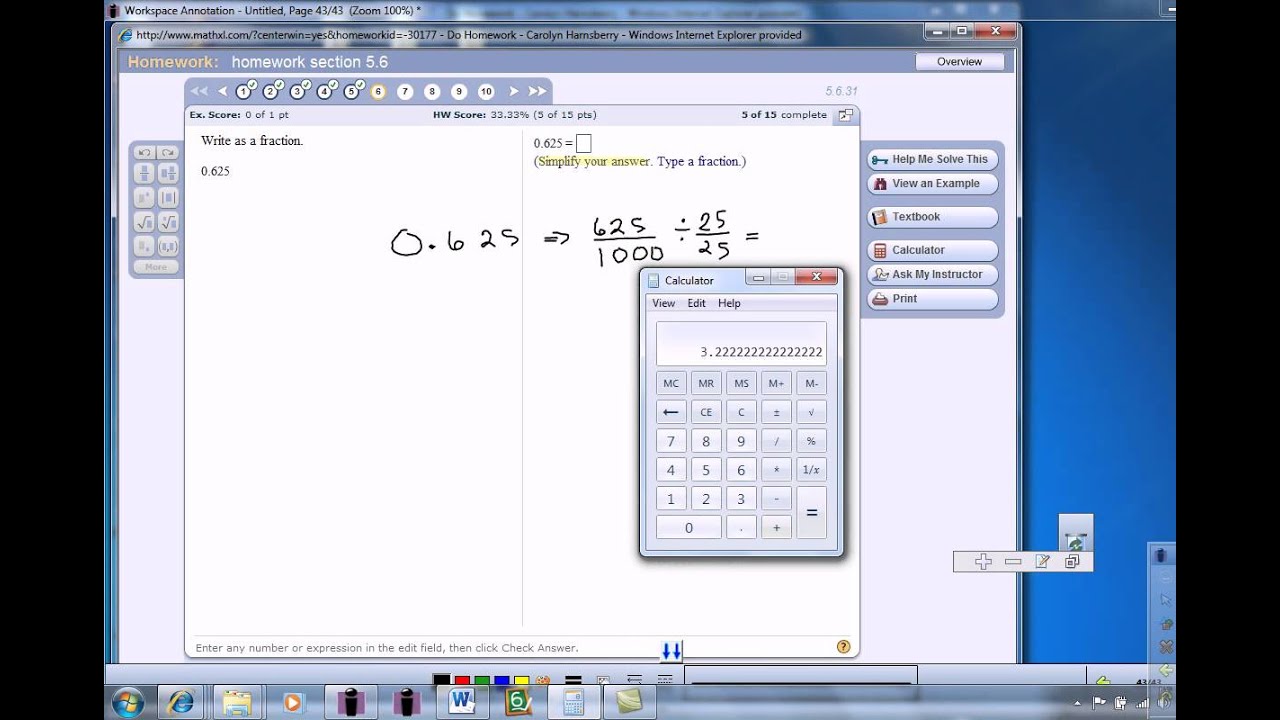 Sec 5.6 Problem 6 - YouTube