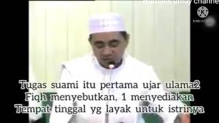 Kewajiban Suami Terhadap Istri.Nasehat Guru Bakhiet Al-Banjari#Ulama Banjar