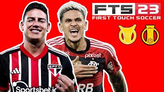 FTS 23 SUL AMERICANO ATUALIZADO COM BRASILEIRÃO SÉRIE A/B/C/D COM JAMES RODRIGUEZ NO SÃO PAULO