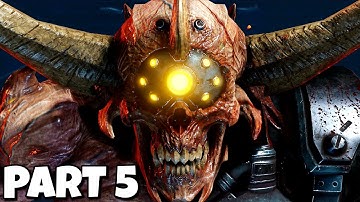 PART 5 - Doom Eternal Gameplay Walkthrough (DOOM HUNTER BASE)