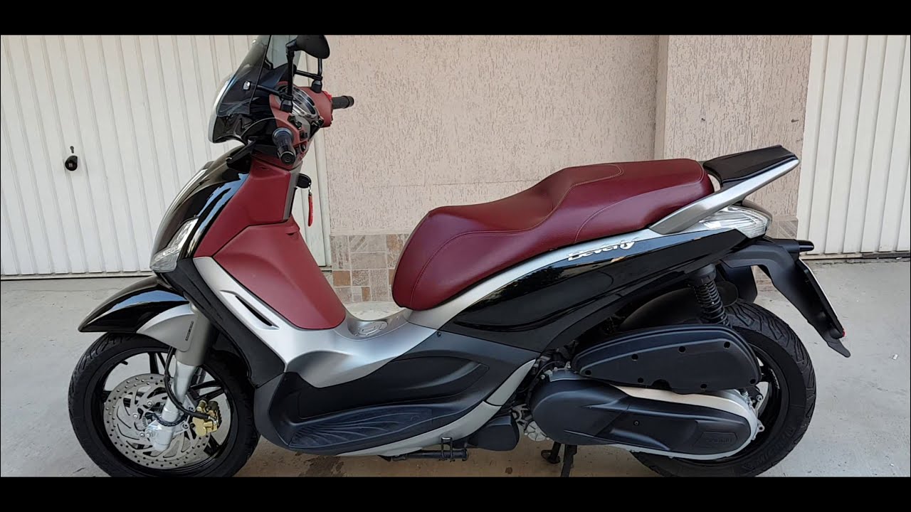 PIAGGIO BEVERLY 350 stock, startup and sound