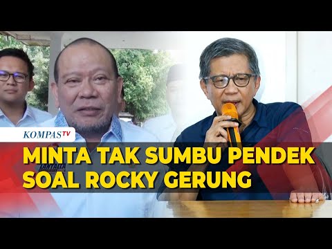 La Nyalla Beri Pesan Ini ke Simpatisan Jokowi Soal Ucapan Kata Kasar Rocky Gerung