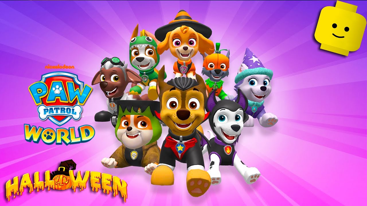 PAW Patrol World: Pups Save Halloween 🎃 PC Video Game 👻 US Gameplay ...