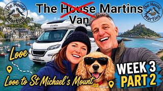 Motorhome Trip Week 3 - Part Two - Looe to St Michaels Mount