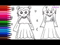 Girl Drawing | Draw Zoey, Mira From KPop Demon Hunters