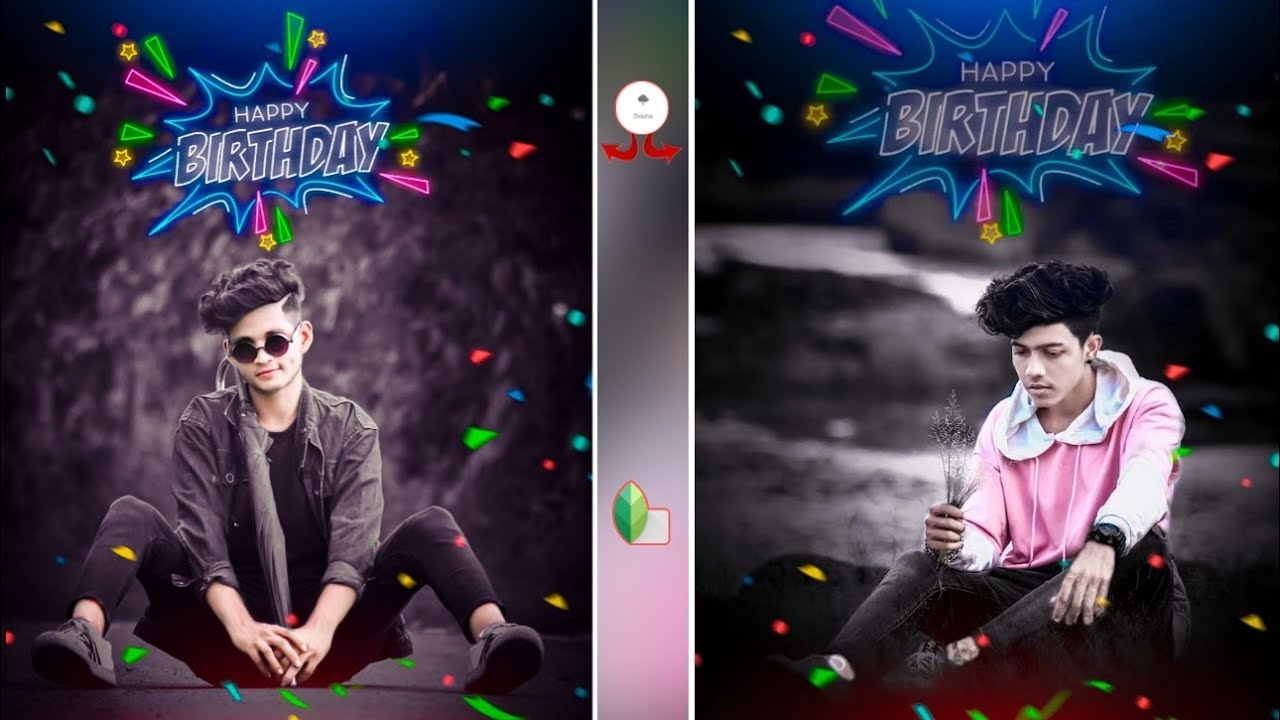 Happy birthday Photo Editing || Snapseed Happy birthday photo Editing || birthday Photo Editing