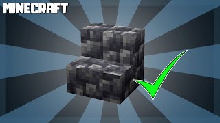 MINECRAFT | How to Make Cobbled Deepslate Stairs! MINECRAFT | How to Make Cobbled Deepslate Stairs!